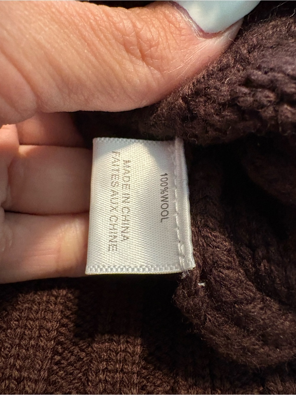Misa Los Angeles Classic BROWN Cable Knit Oona Sweater XS - Picture 6 of 9
